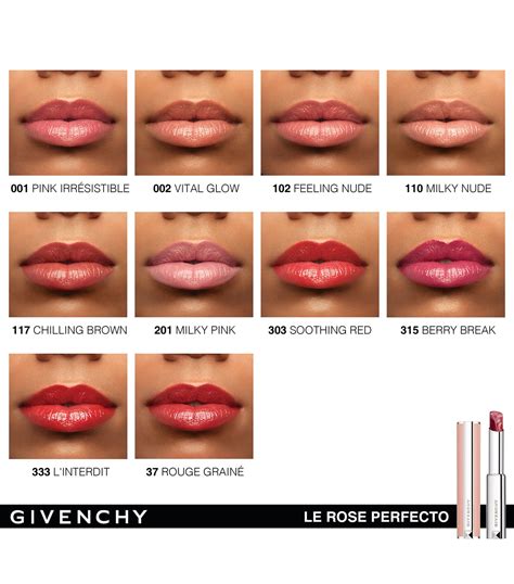 givenchy le rose perfecto lip balm|Givenchy lip gloss interdit.